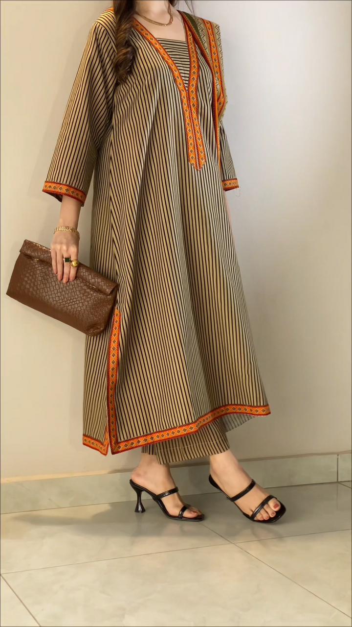 Khaddar Printed 3pc