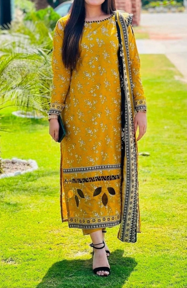 Summer Printed Lawn 3p