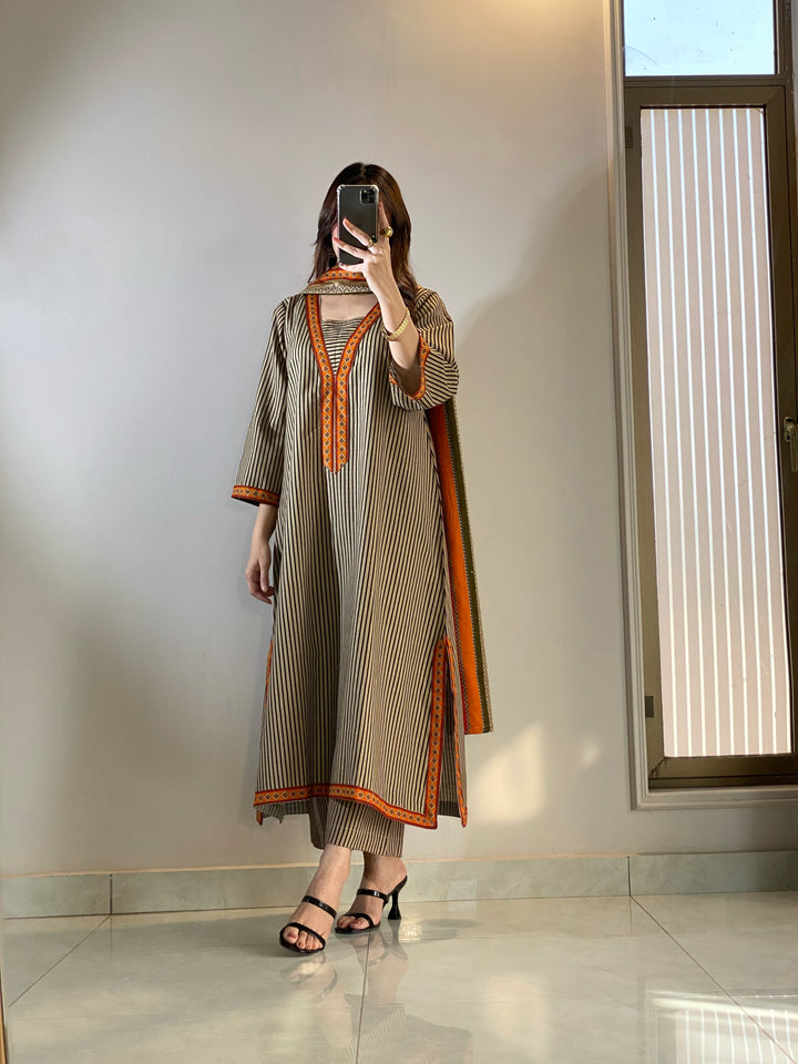 Khaddar Printed 3pc
