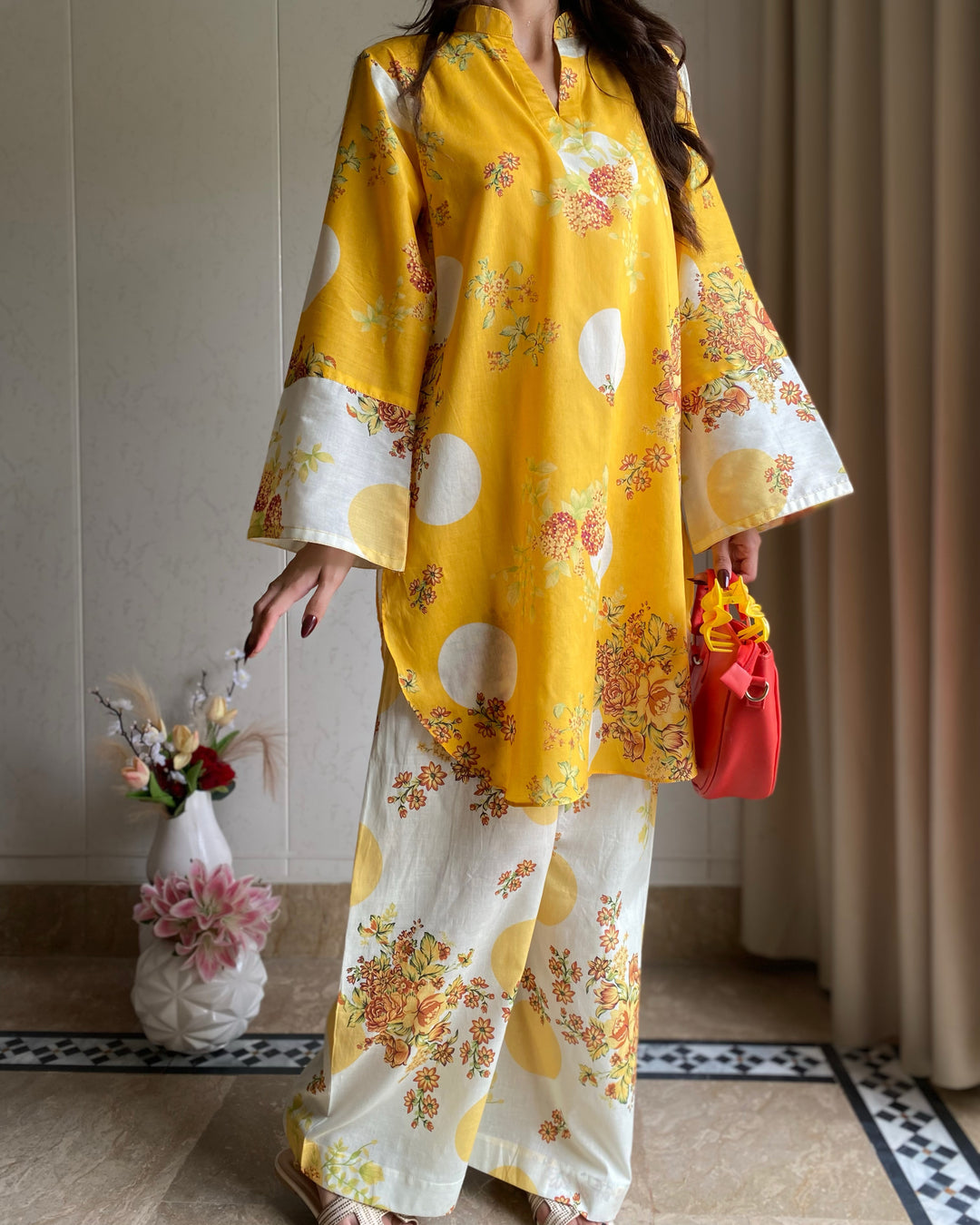 End of season sale, Bin Saeed printed co-ord sets
