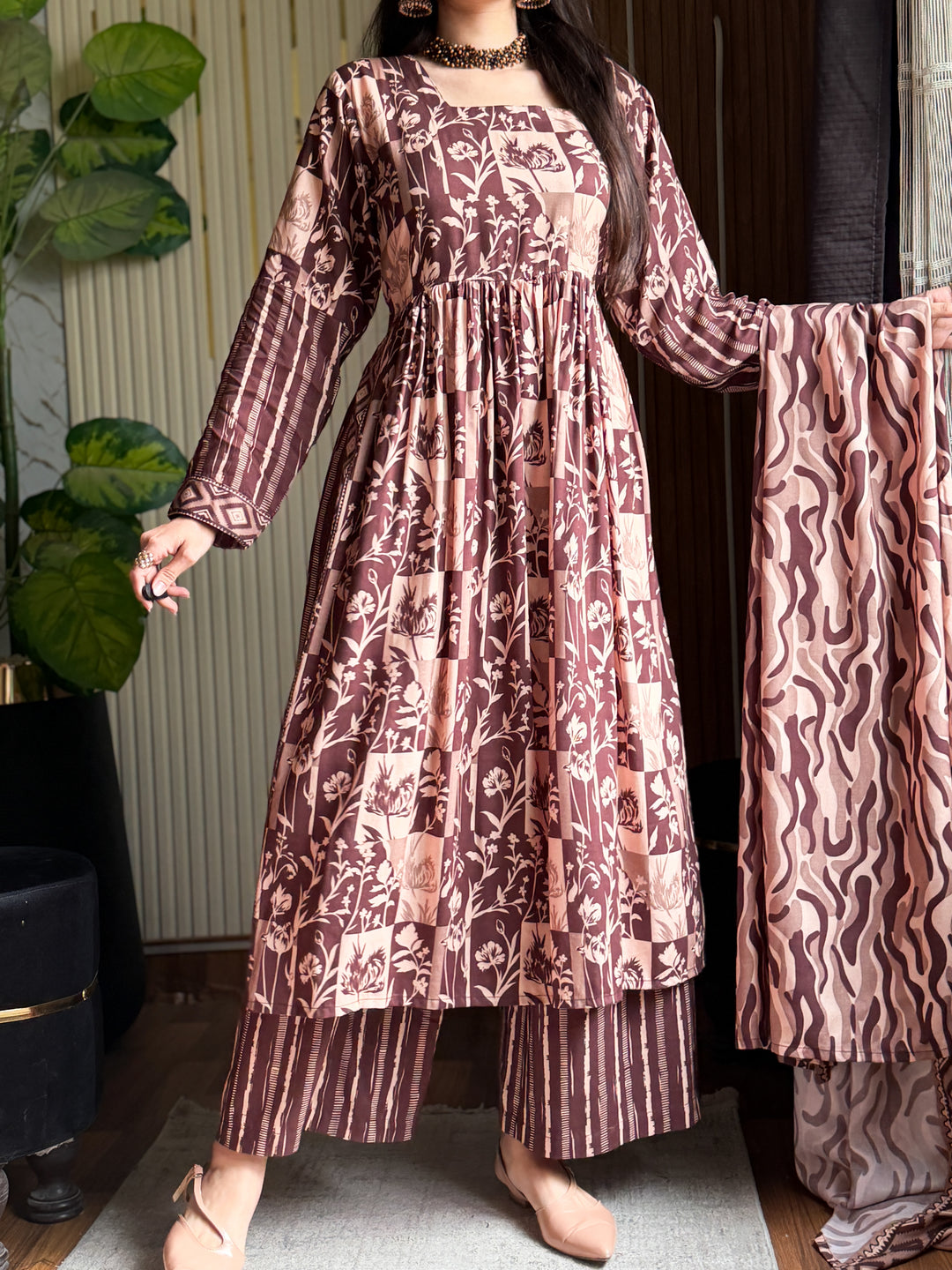 Linen Printed 3pc
