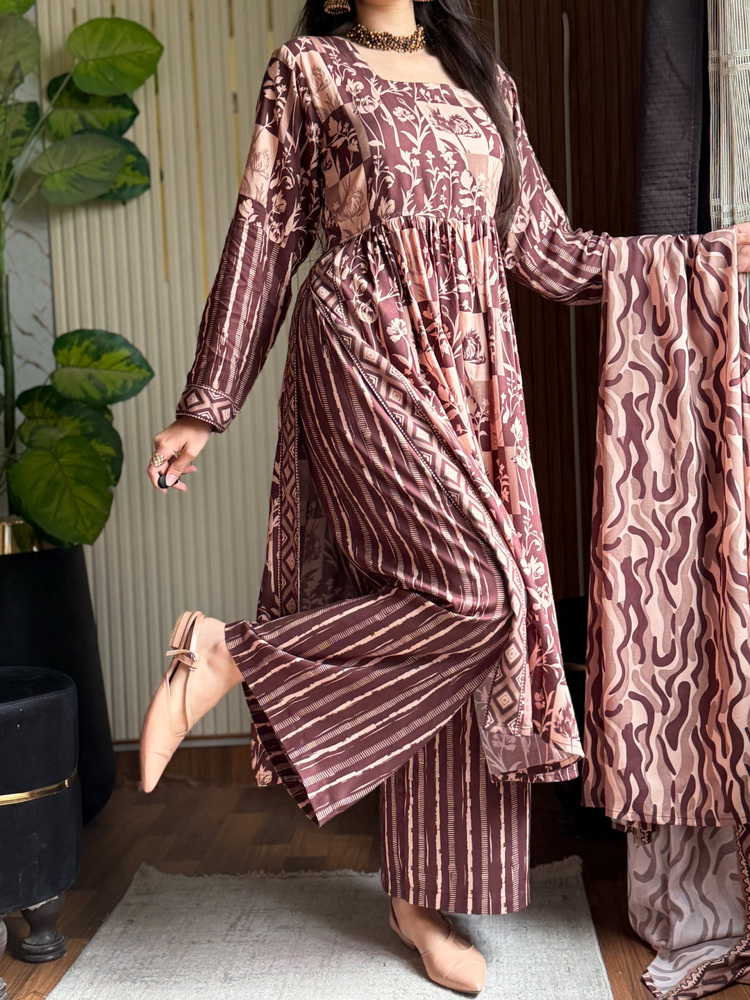 Linen Printed 3pc