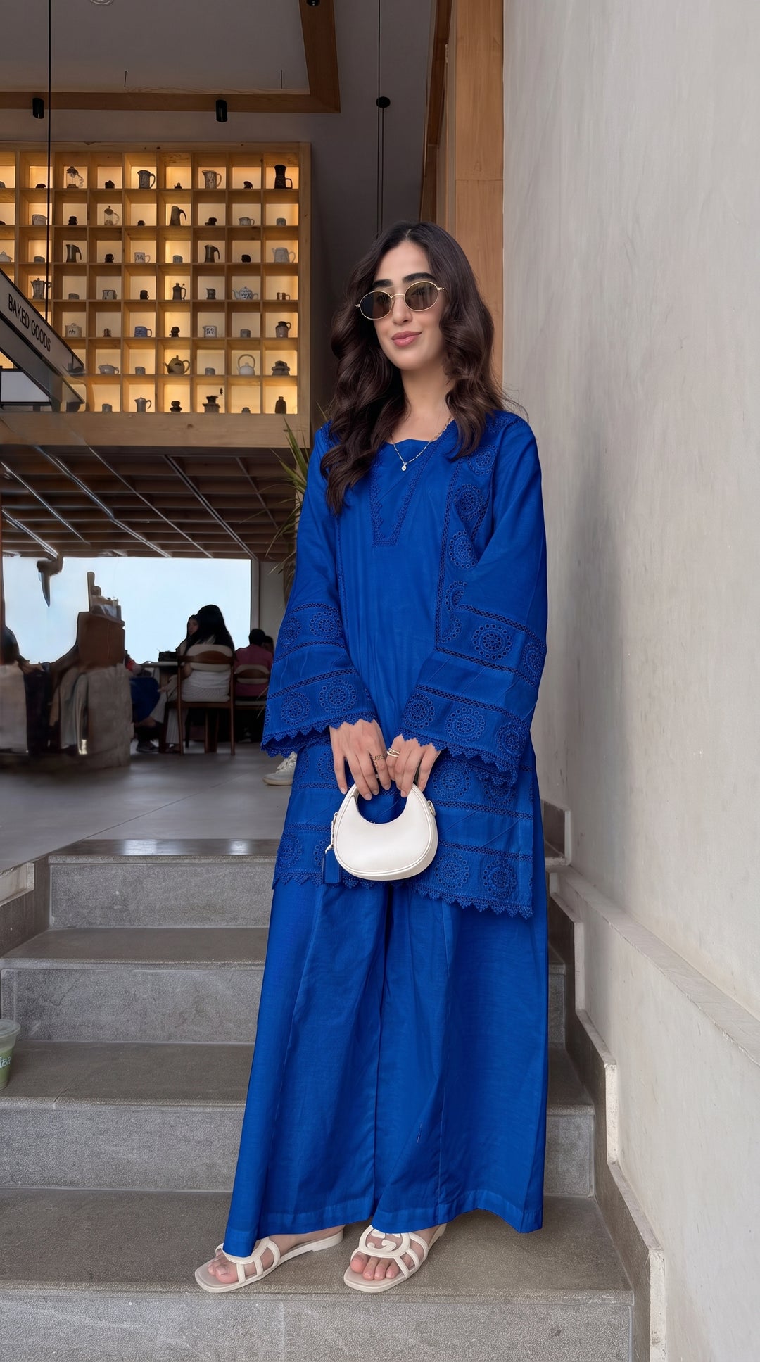 Sapphire Embroidered Co-ords
