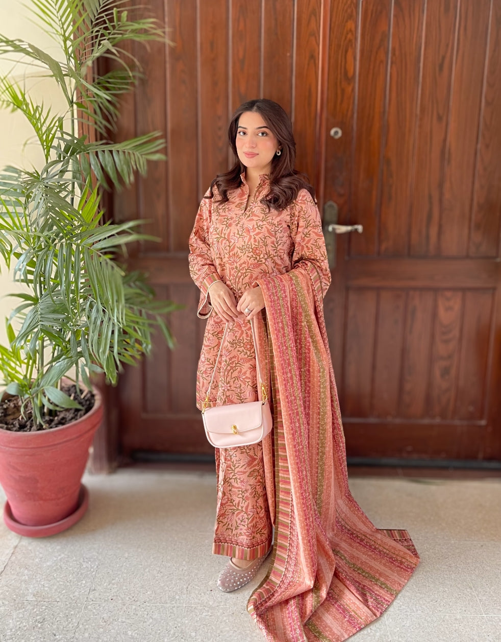 Linen Printed 3pc