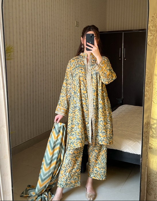 Summer Printed Lawn 3pc
