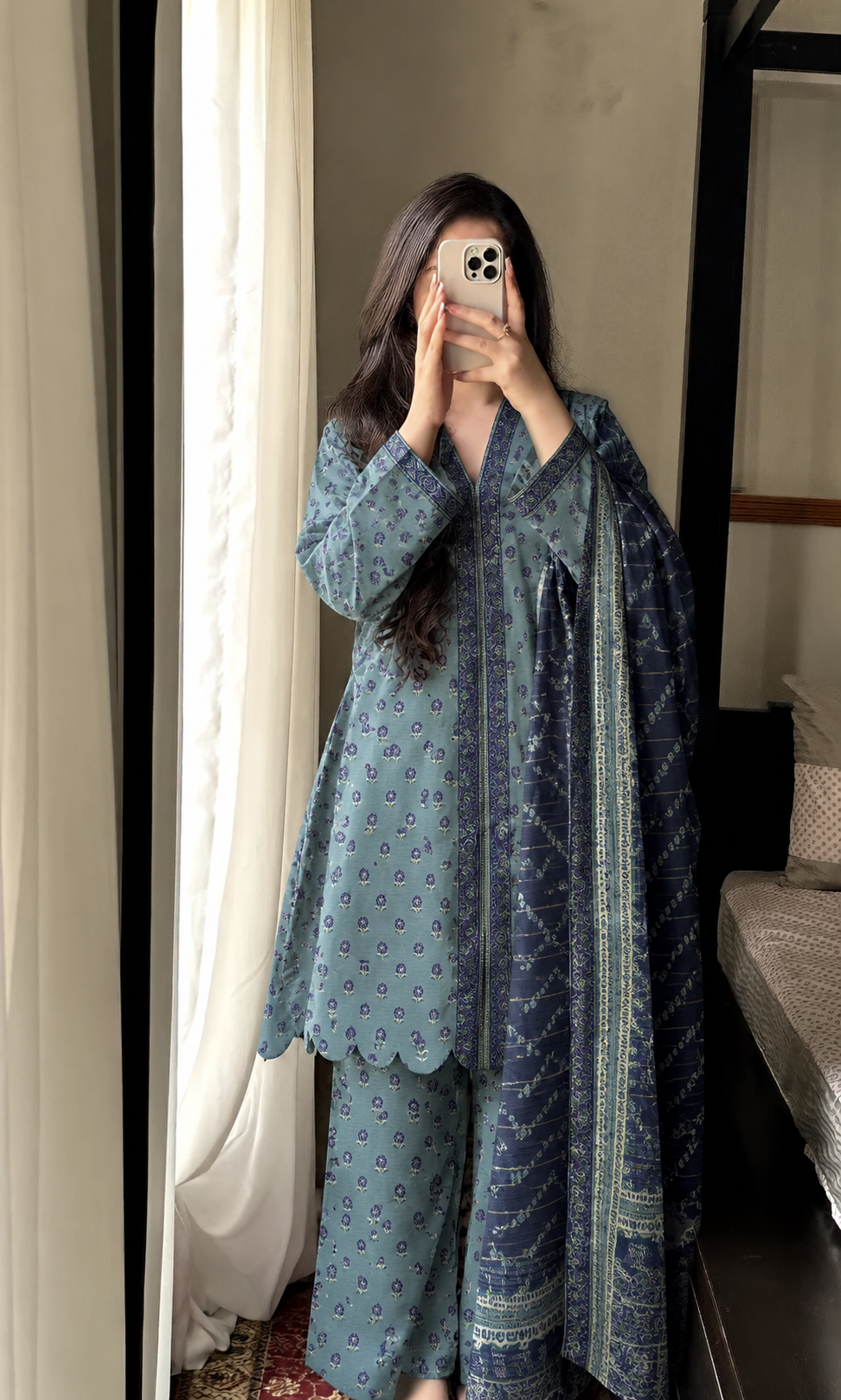 Khaddar Printed 3pc