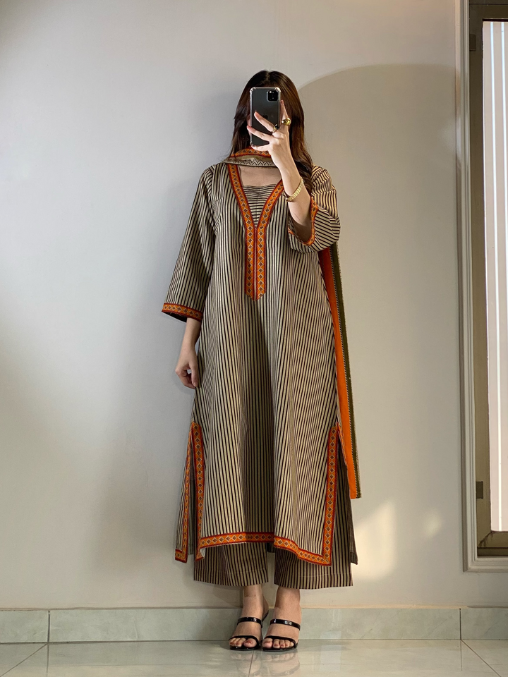 Khaddar Printed 3pc