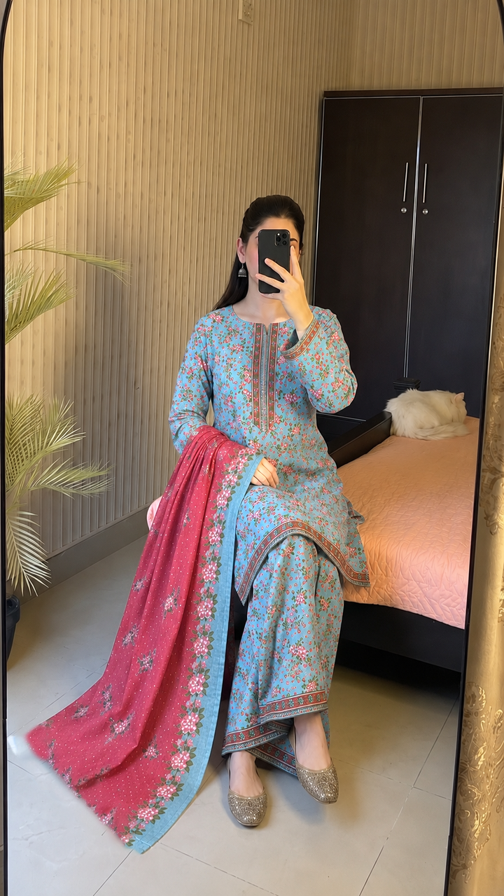 Summer Printed Lawn 3pc