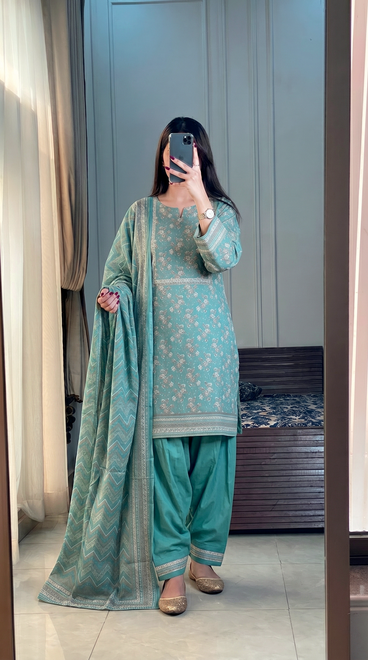Summer Printed Lawn 3pc