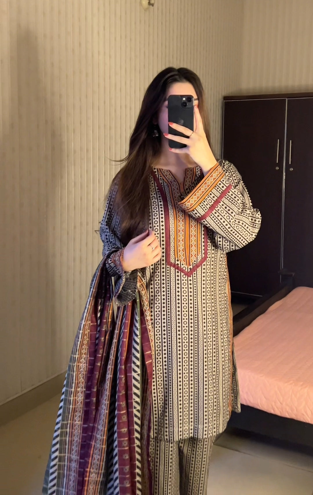 Khaddar Printed 3pc