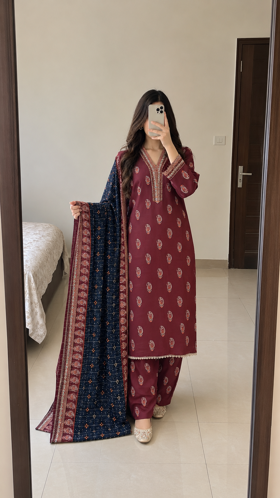 Khaddar Printed 3pc
