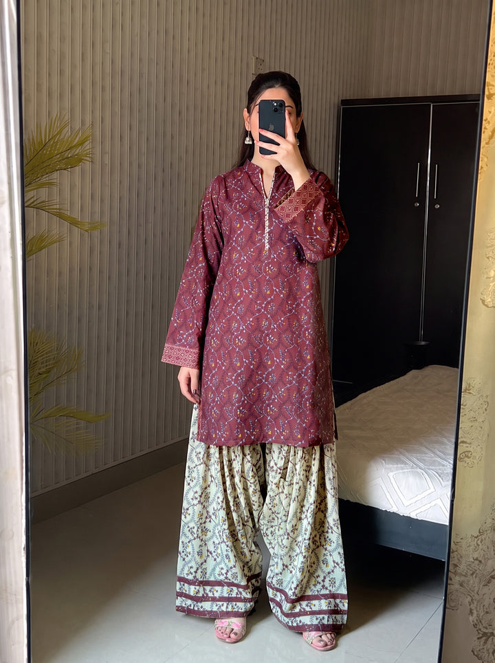 Printed Lawn 2pc