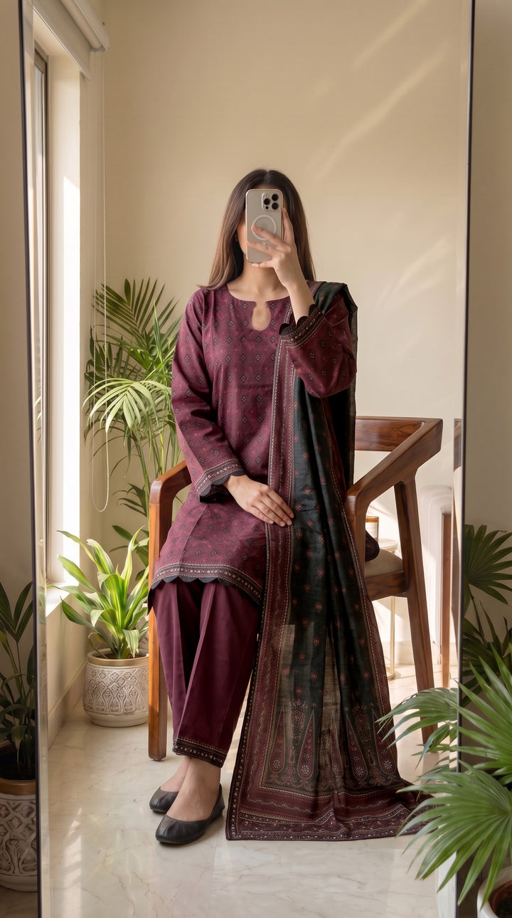 Summer Printed Lawn 3pc