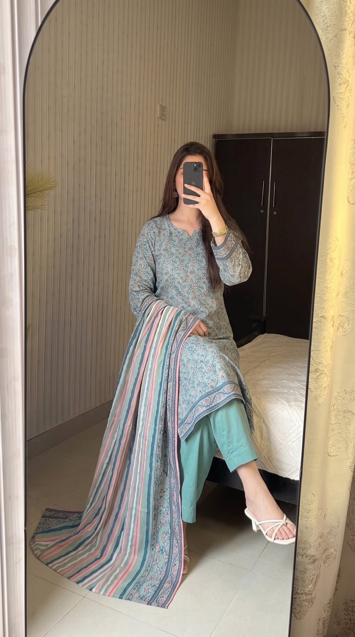 Summer Printed Lawn 3pc