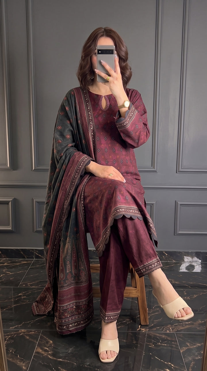 Summer Printed Lawn 3pc