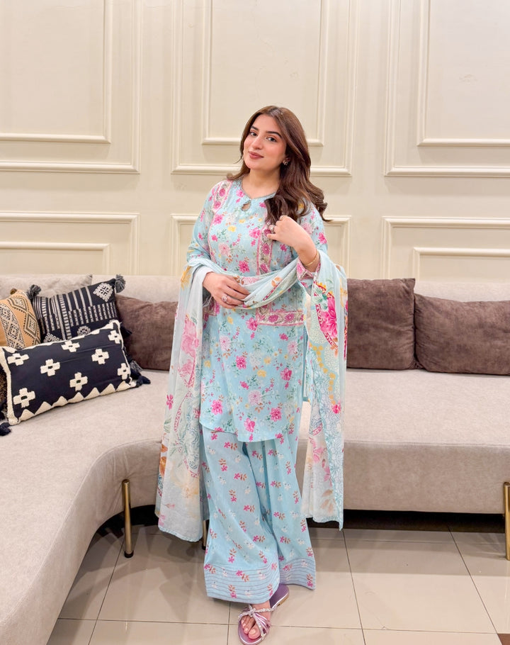 Summer Printed Lawn 3pc