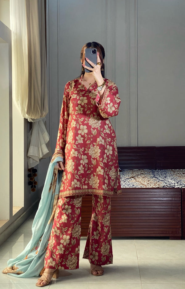 Summer Printed Lawn 3p - Vol-3