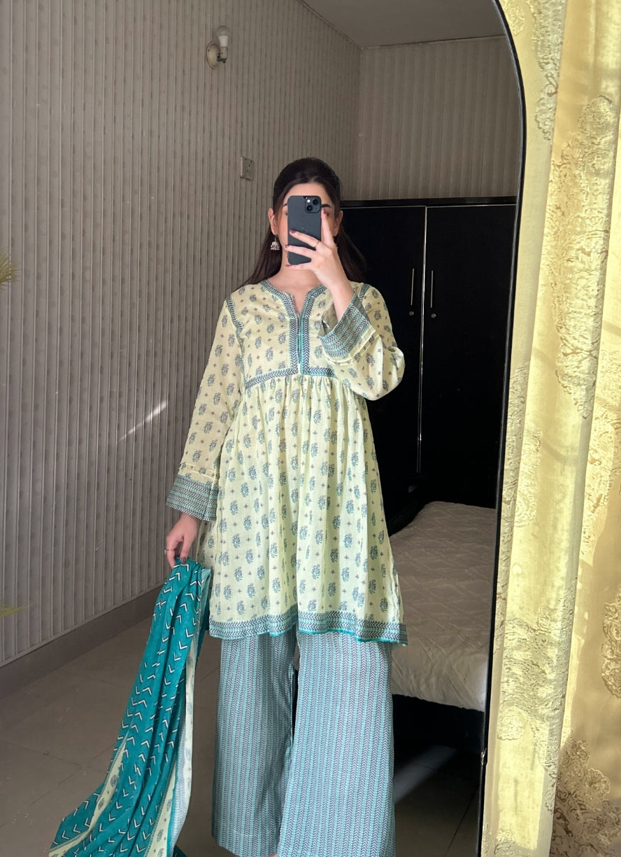 Summer Printed Lawn 3pc