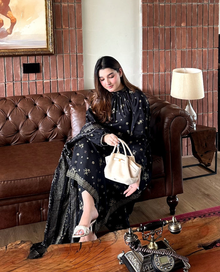 Printed Kaftan 3pc