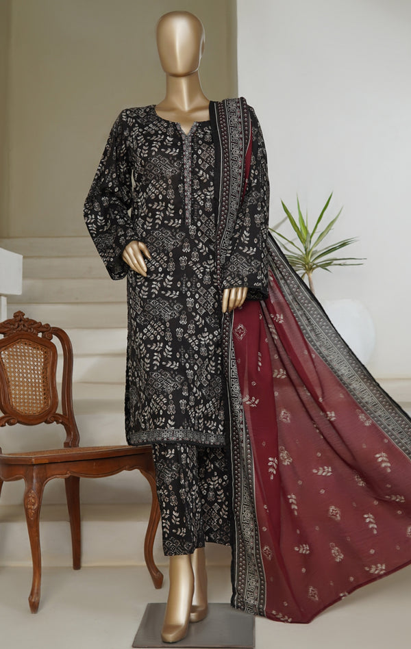 Summer Printed Lawn 3p - Vol-3