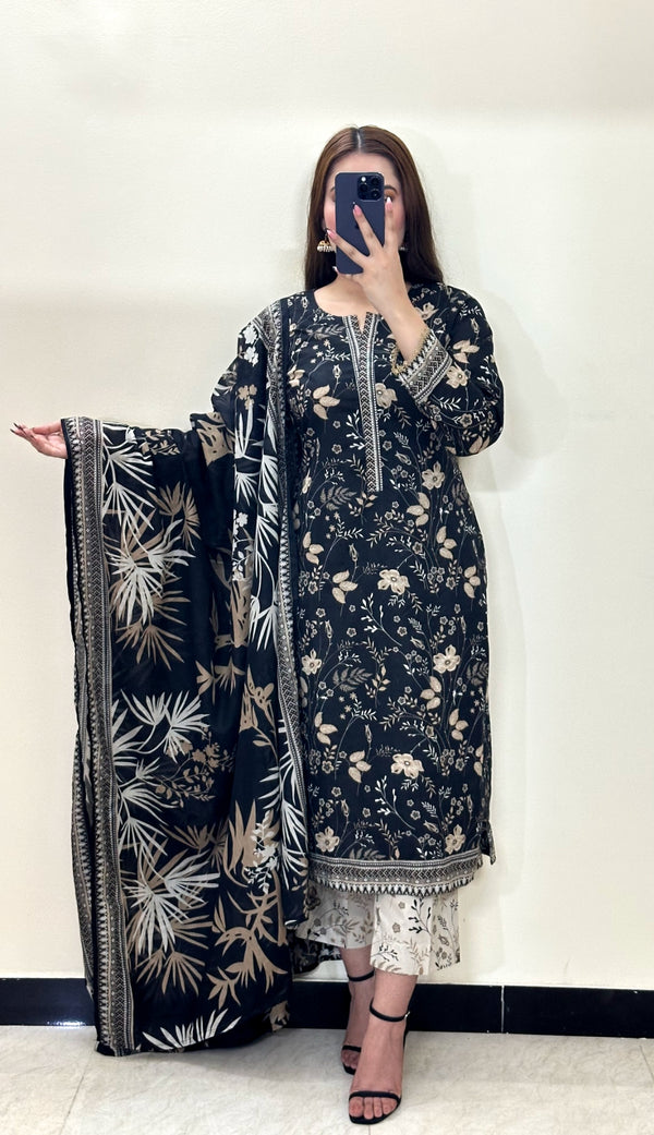 Summer Printed Lawn 3p - Vol-3