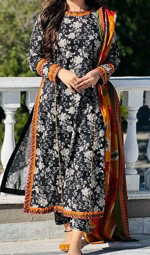 Summer Printed Lawn 3p - Vol-3