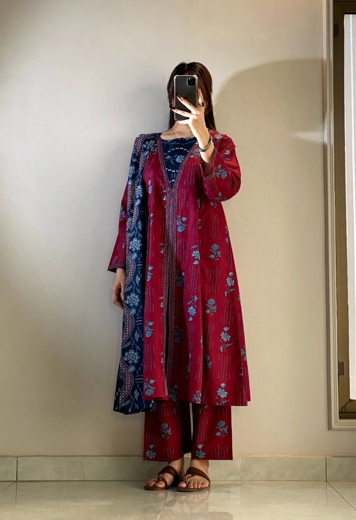 Summer Printed Lawn 3pc