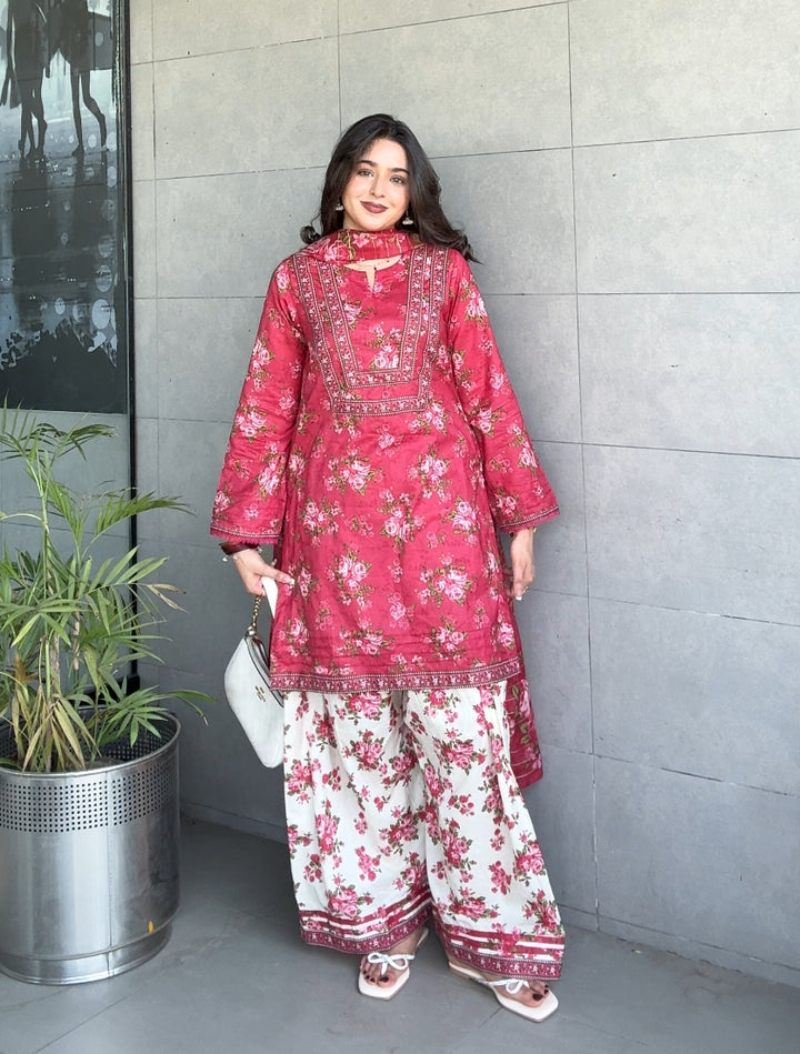 Summer Printed Lawn 3pc