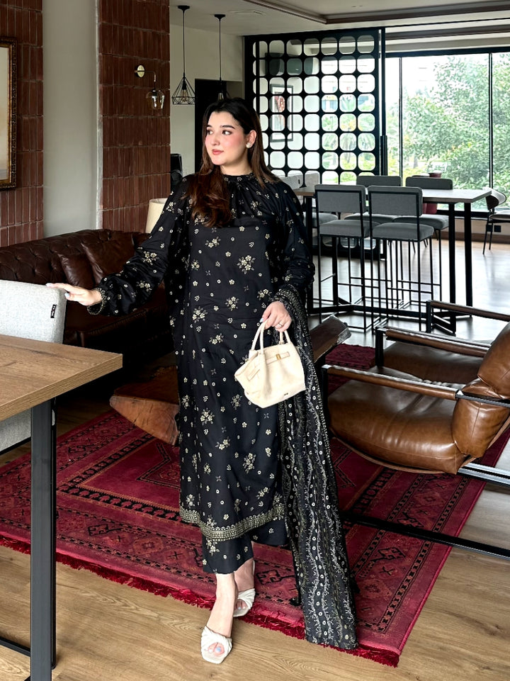 Printed Kaftan 3pc