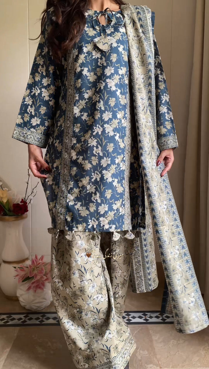 Summer Printed Lawn 3pc