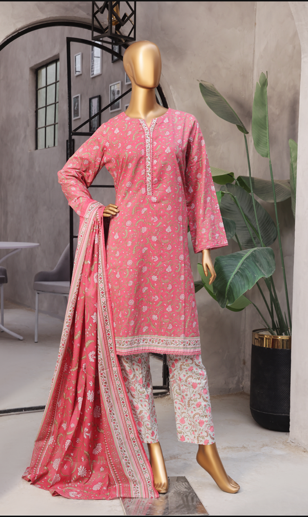 Summer Printed Lawn 3p - Vol-3