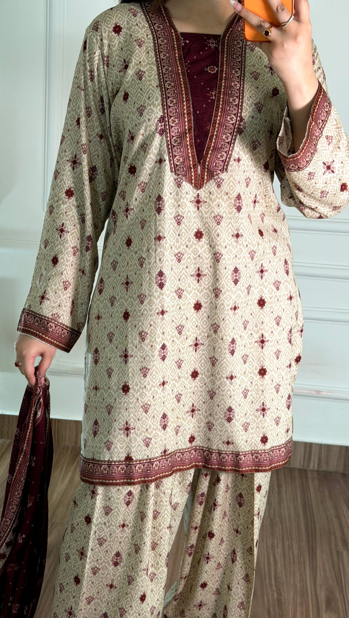Summer Printed Lawn 3pc