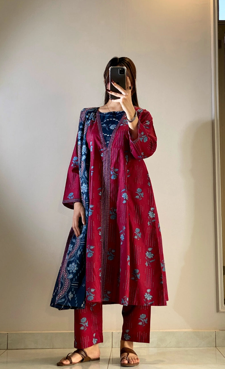 Summer Printed Lawn 3pc