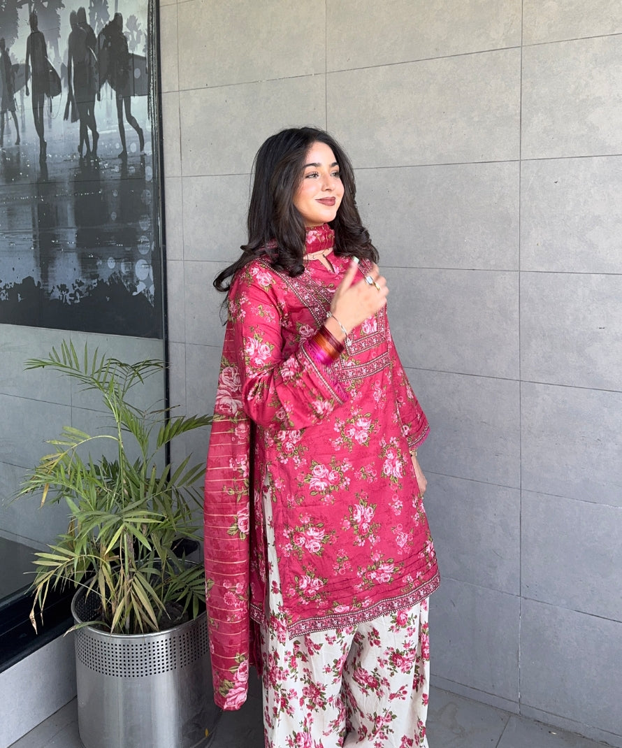 Summer Printed Lawn 3pc