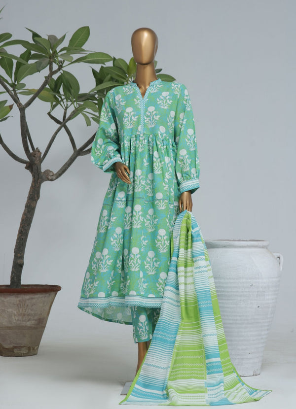 Summer Printed Lawn 3p