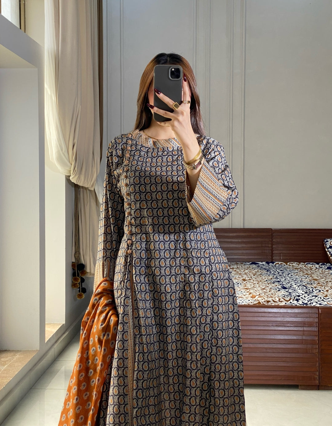Linen Printed 3pc