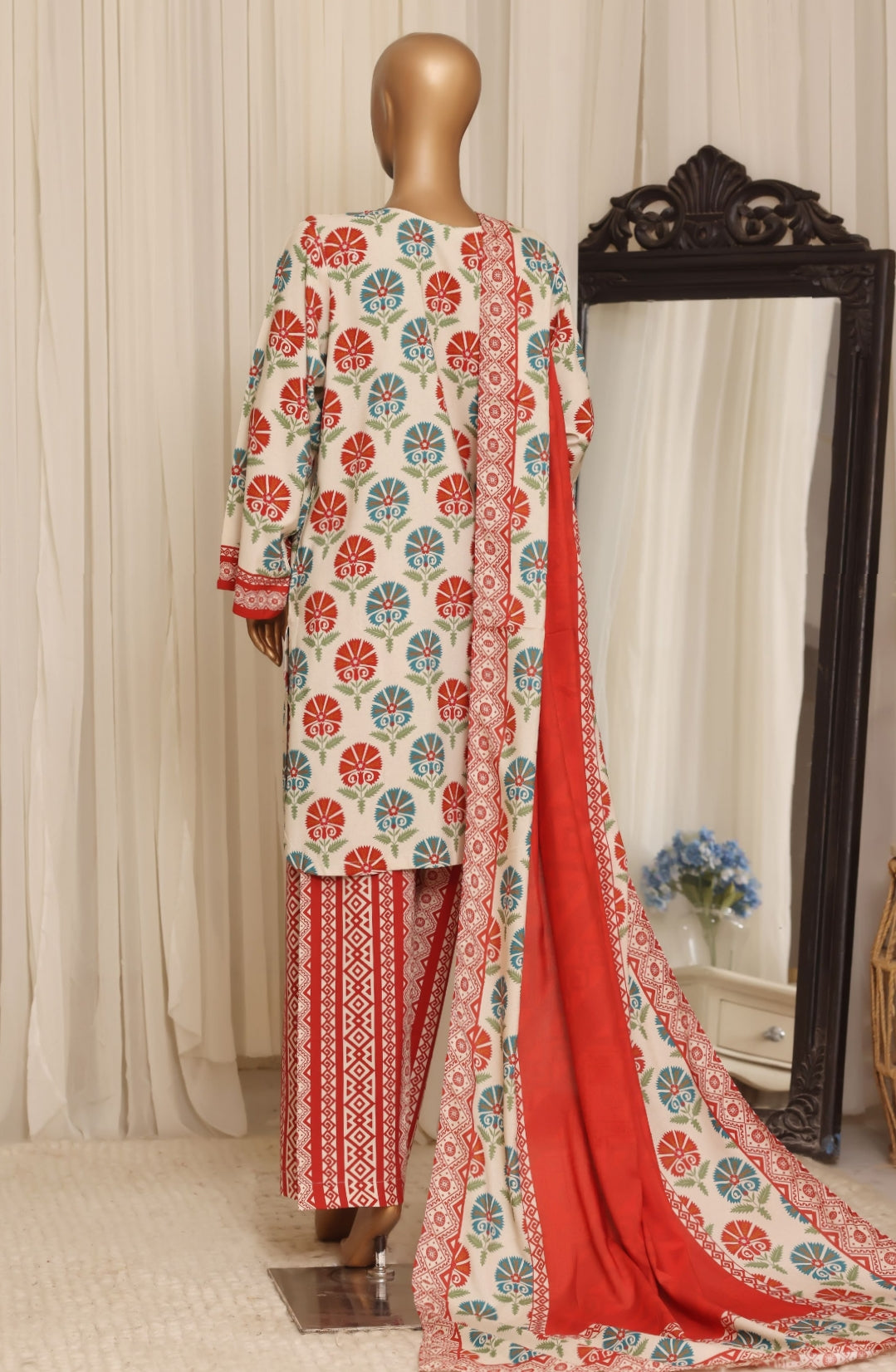 Linen Printed 3pc
