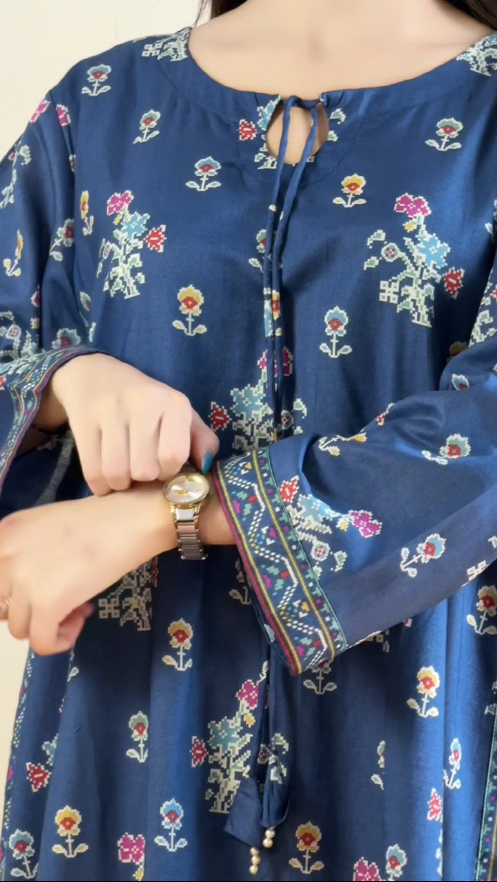 Printed Kaftan 3pc