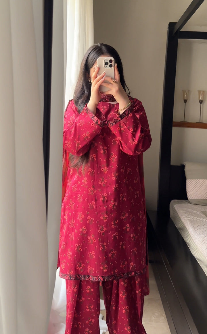 Summer Printed Lawn 3pc