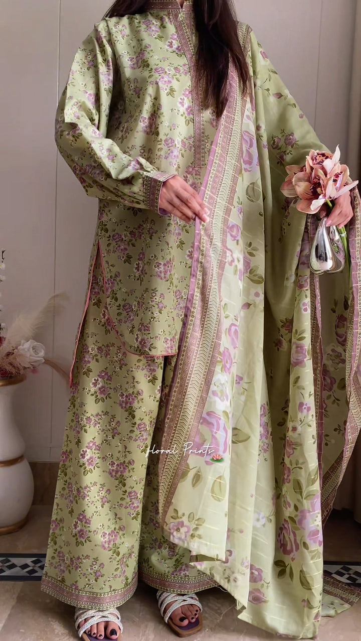 Summer Printed Lawn 3pc