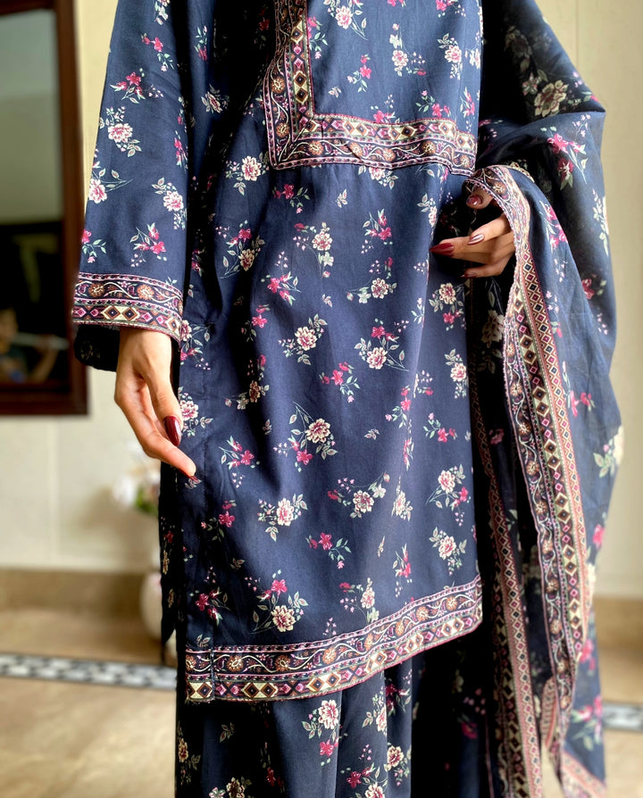 Summer Printed Lawn 3pc