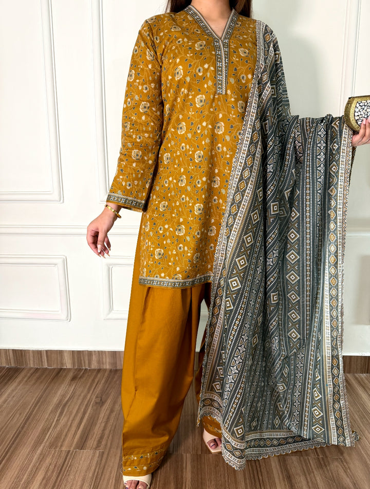 Summer Printed Lawn 3pc