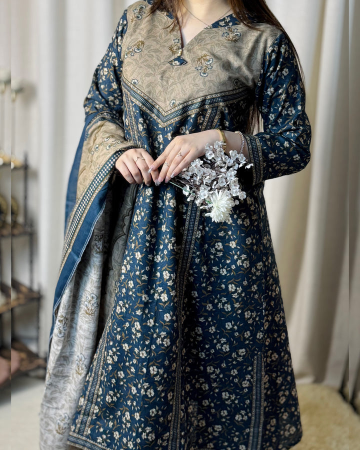 Khaddar Printed 3pc