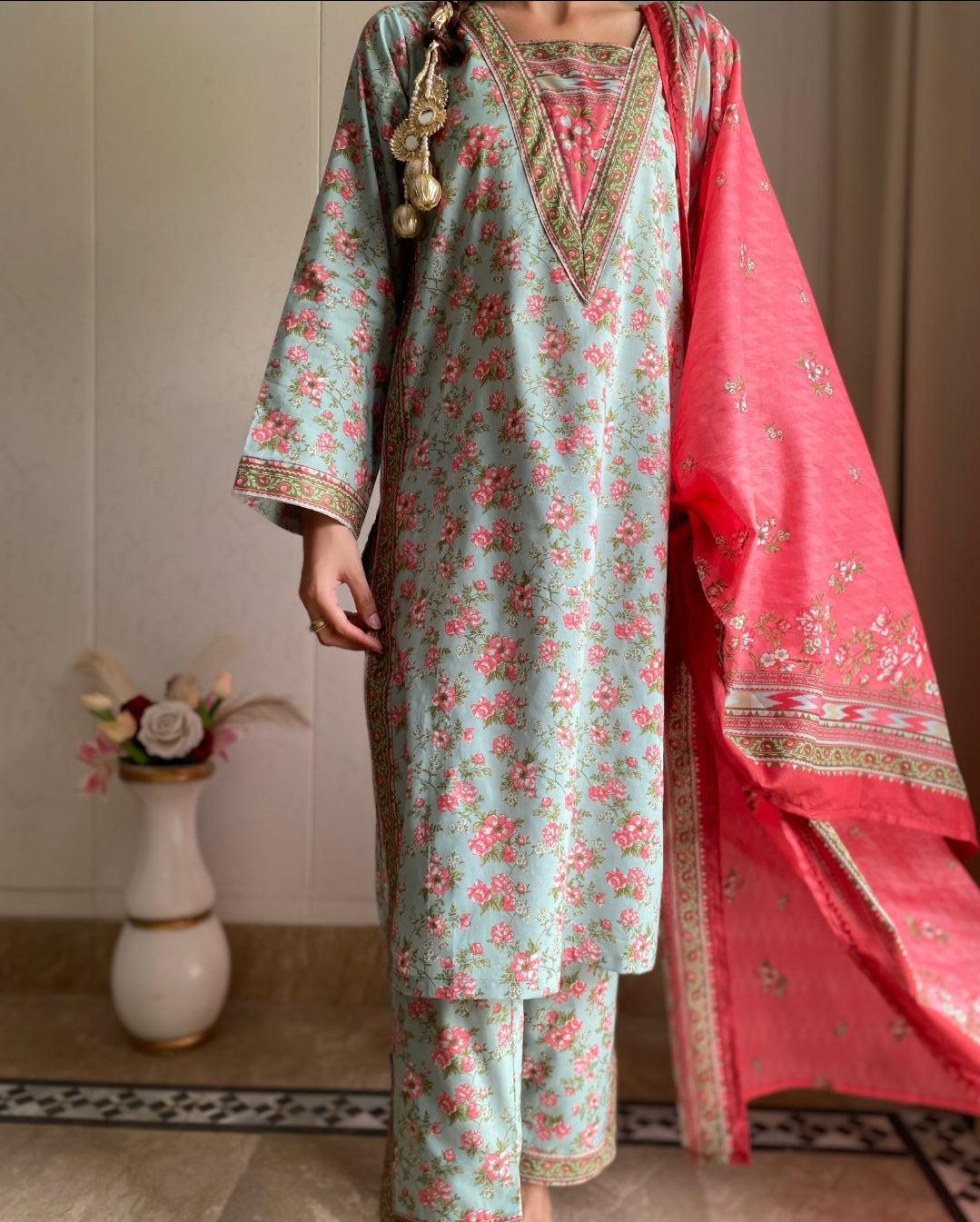 Summer Printed Lawn 3pc