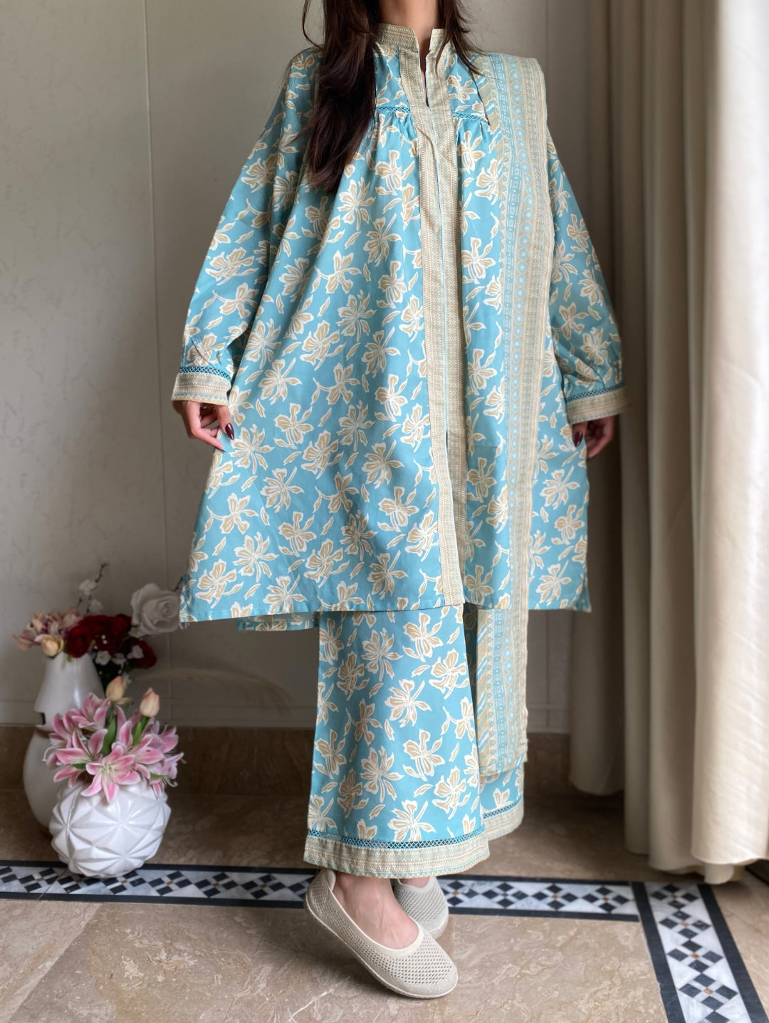 Summer Printed Lawn 3pc