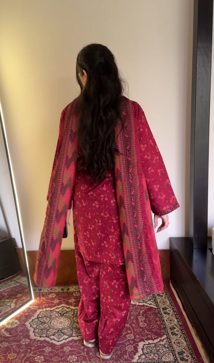 Summer Printed Lawn 3pc