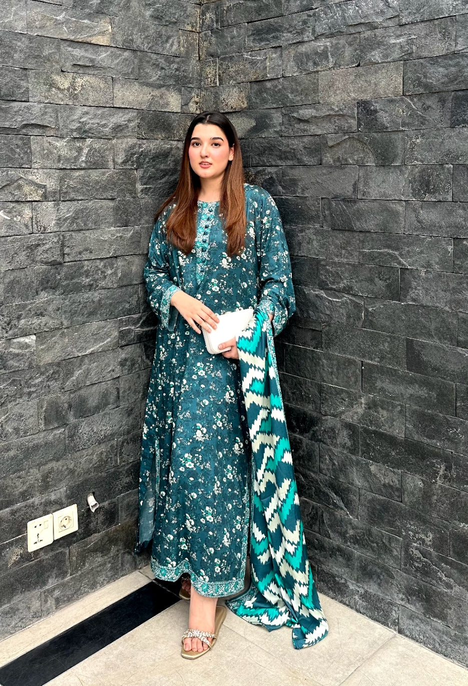 Linen Printed 3pc