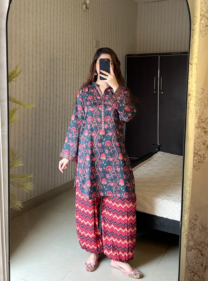 Printed Lawn 2pc