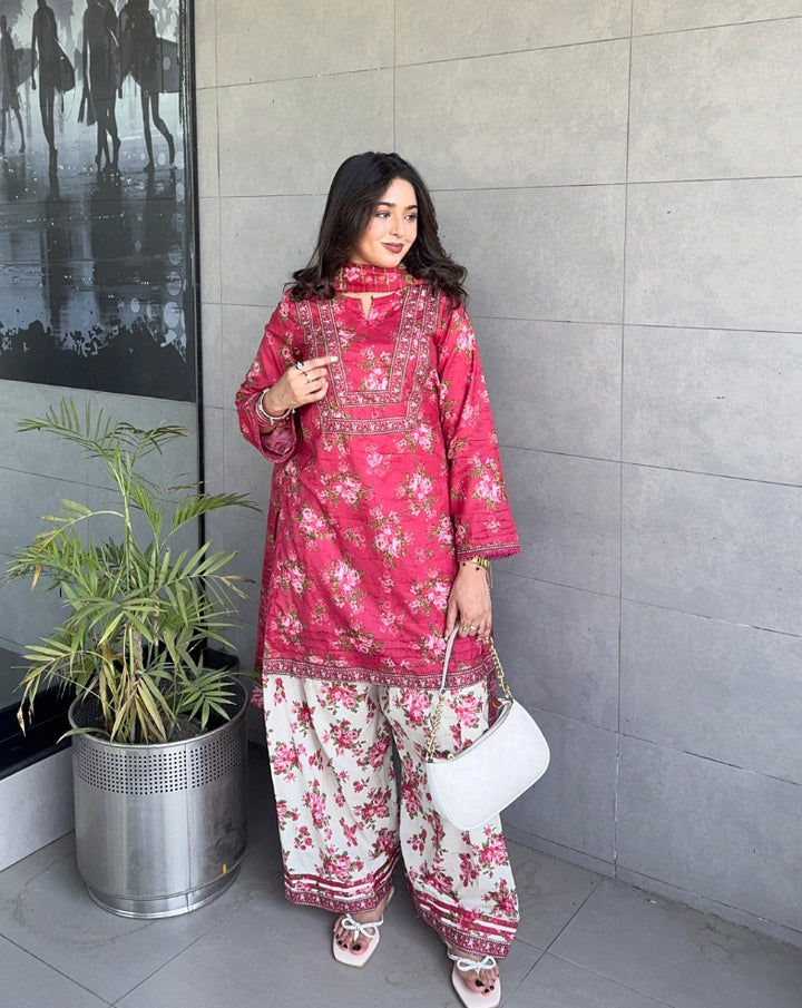 Summer Printed Lawn 3pc