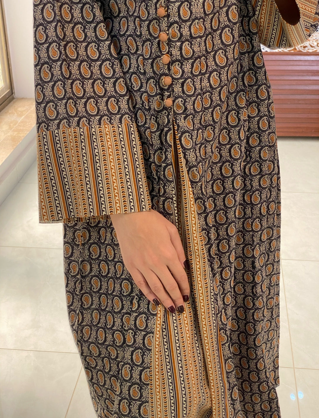 Linen Printed 3pc
